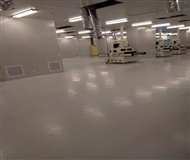 PVC防靜電地板完工！工業地坪